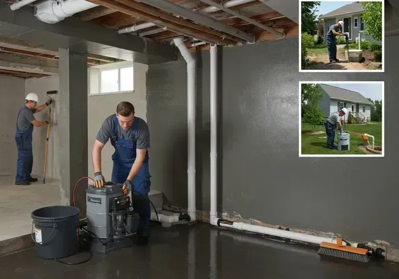 Basement Waterproofing and Flood Prevention process in Freeburg, IL